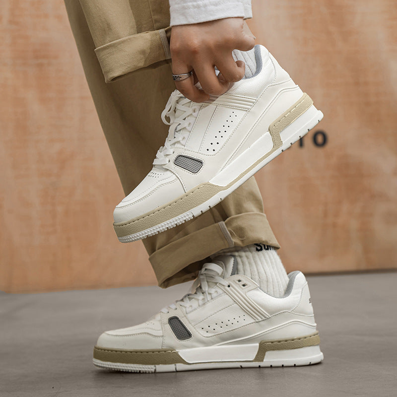 Men's Pumps Sports Heightened Easy Wear Fashion Men's Board Shoes