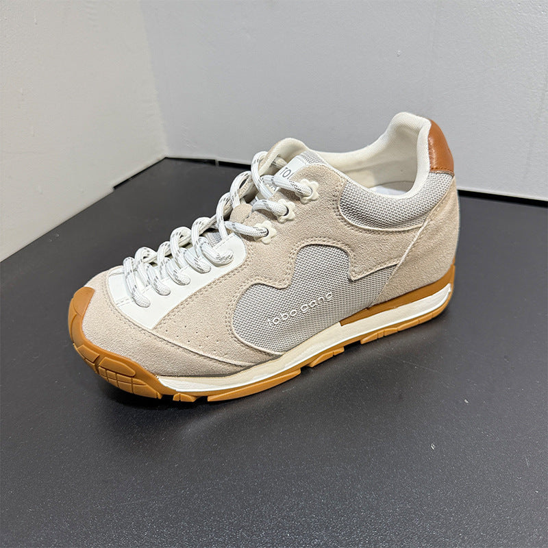 Increasing Insole German Training Autumn Thick Bottom Jogging Women's Sports Shoes