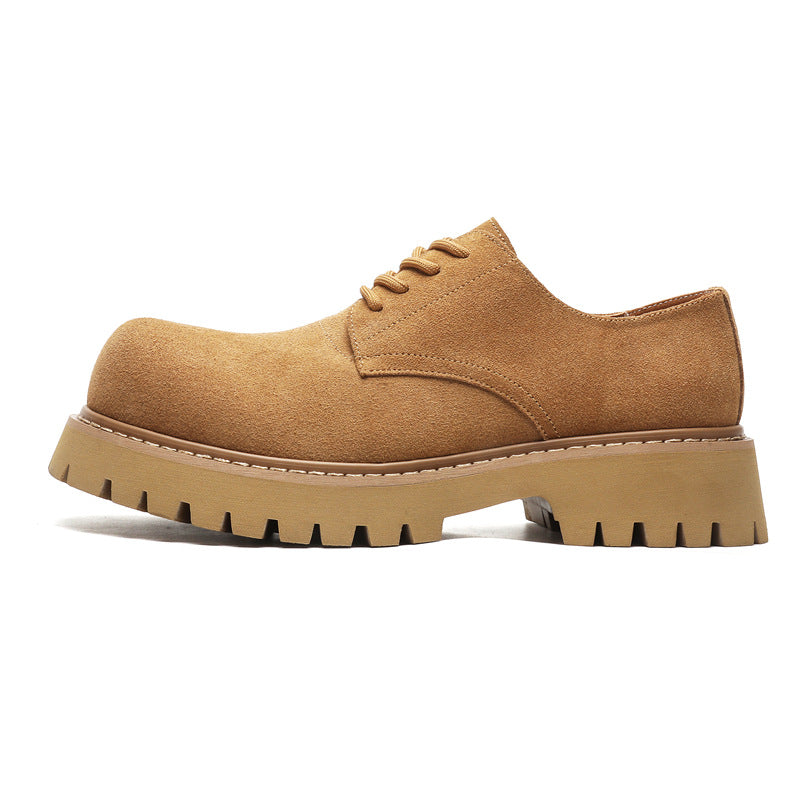 Men's Autumn Trendy Board Martin British Suede Men's Casual Leather Shoes