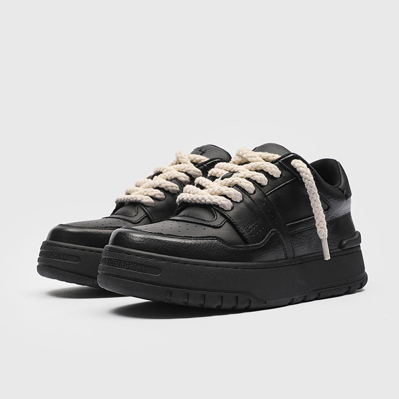 Height Increasing Leisure Design National Fashion Skateboard Men's Board Shoes