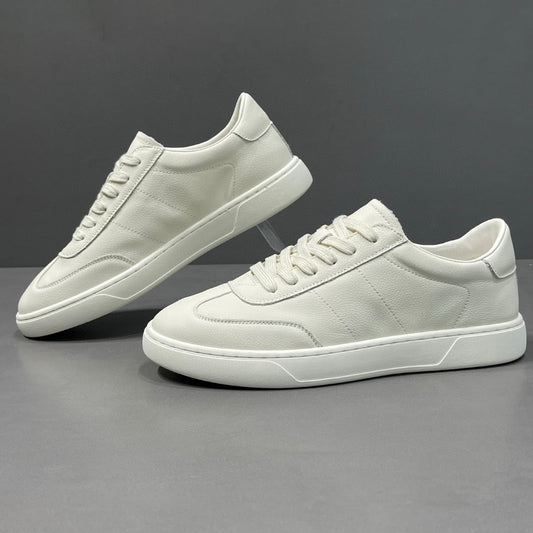 Men's Goods Summer Flat Fashion White Versatile Heels