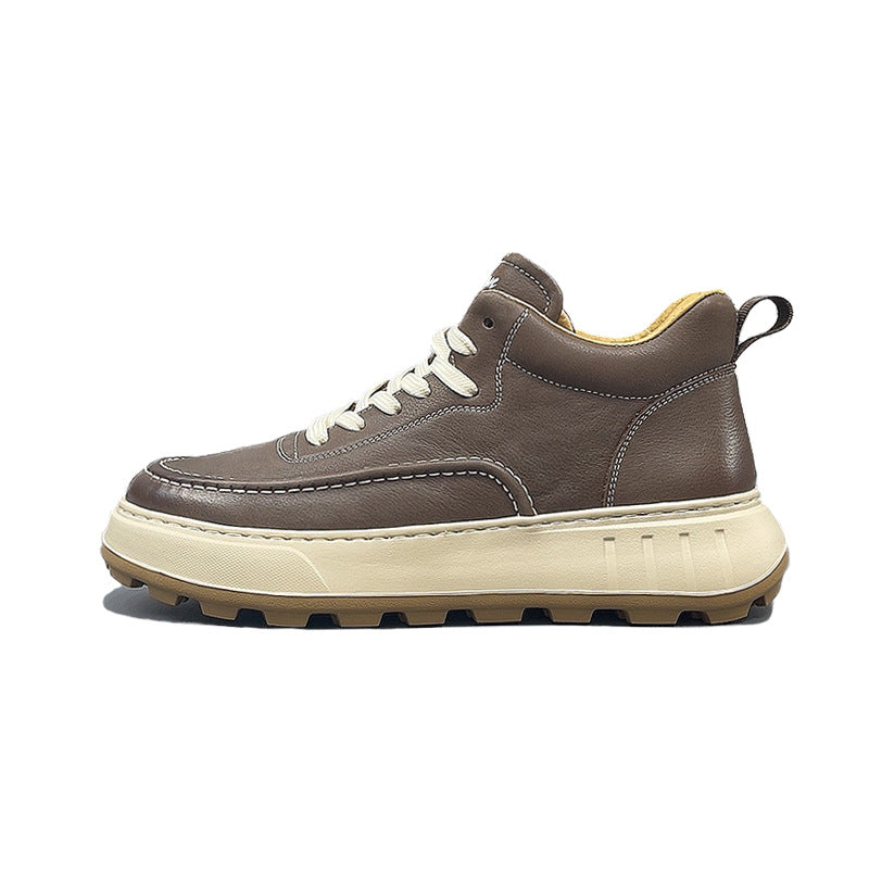 Men's European Goods Real With Fleece Lining Sneakers
