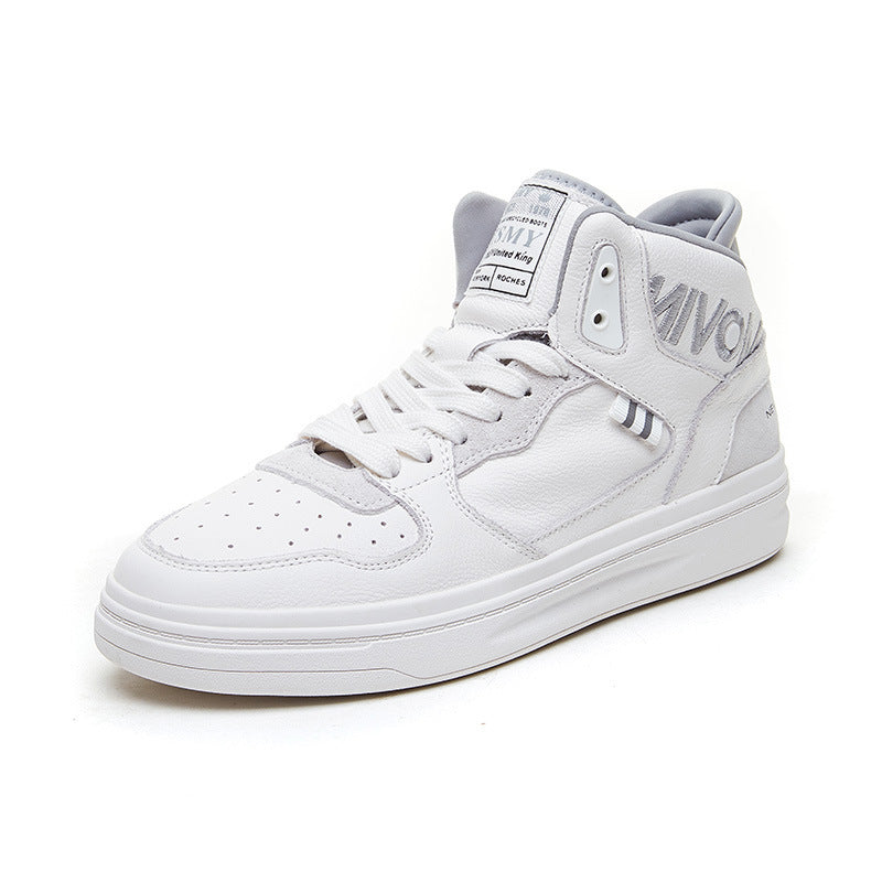 Women's Genuine High Top White Sports Board Women's Shoes
