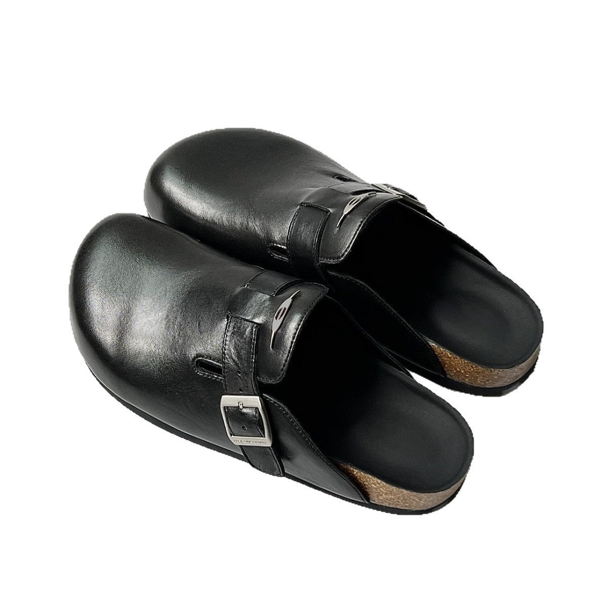 Women's Soft Bottom Comfortable Half Genuine Slip-on Flat Thick-soles Slippers