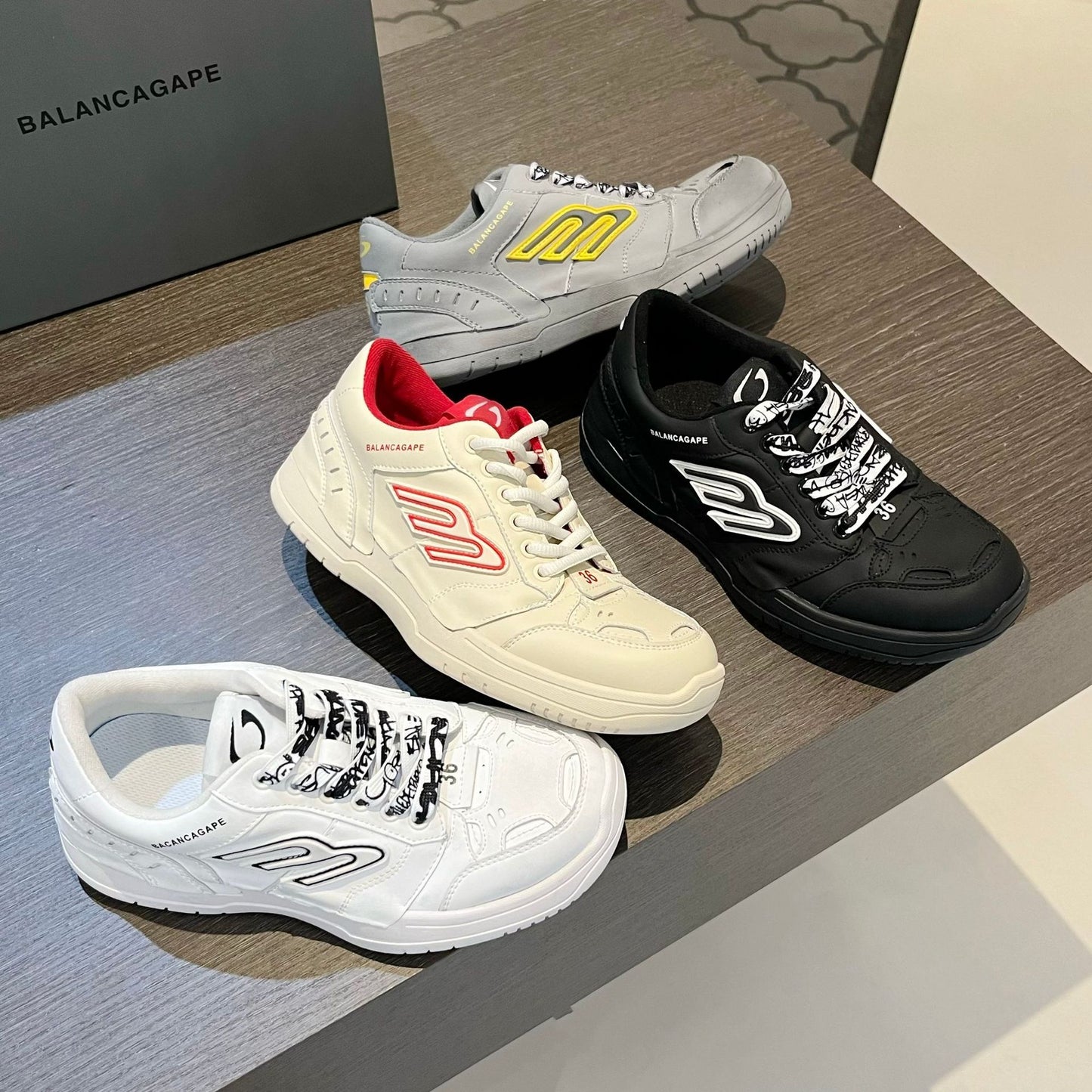 Women's & Men's Thick Sole Increased Lace Up Versatile Women's Sports Shoes