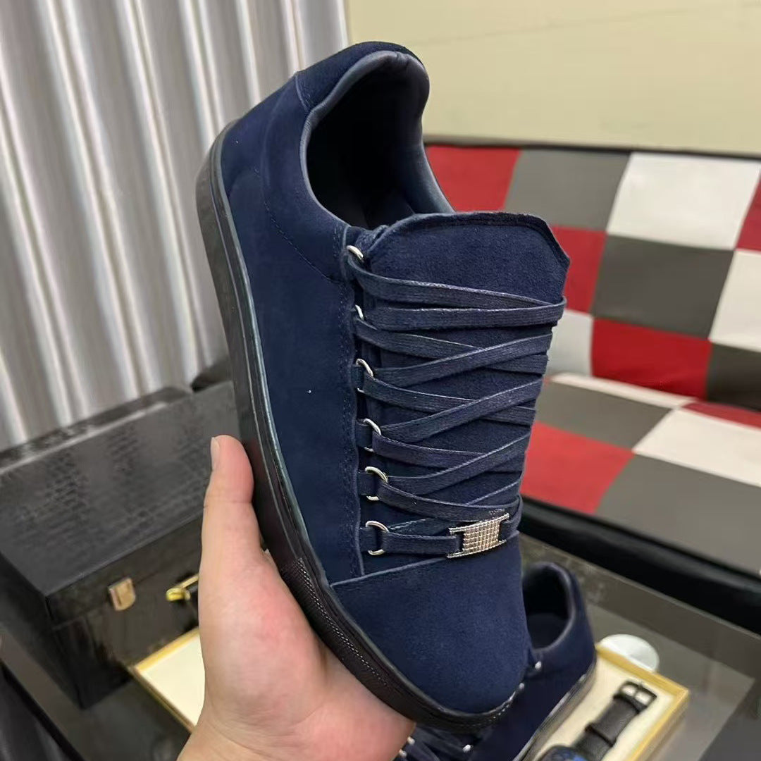 Men's Trendy Red Fashion Sports Black Authentic White Men's Board Shoes