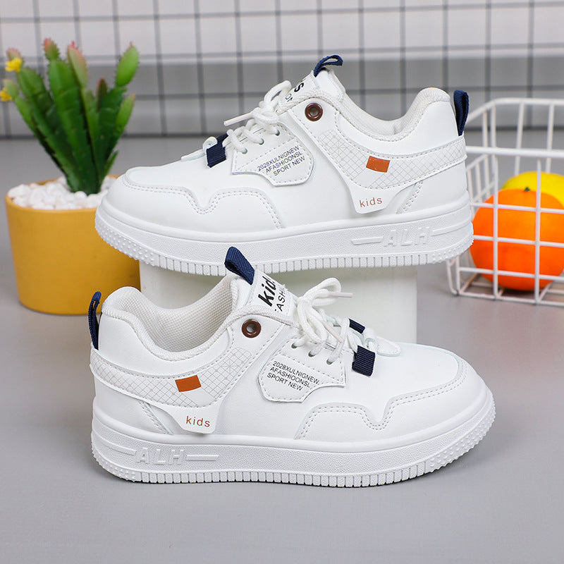 Children's Boys National Fashion Campus White Kid's Sneakers