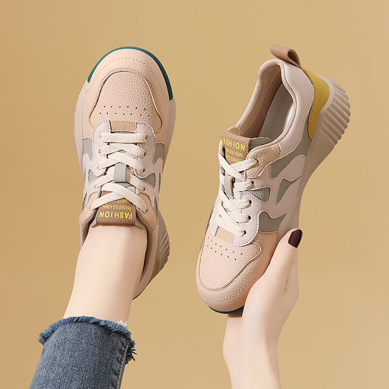 Women's Sports Fashion Genuine Board Soft Bottom Casual Shoes