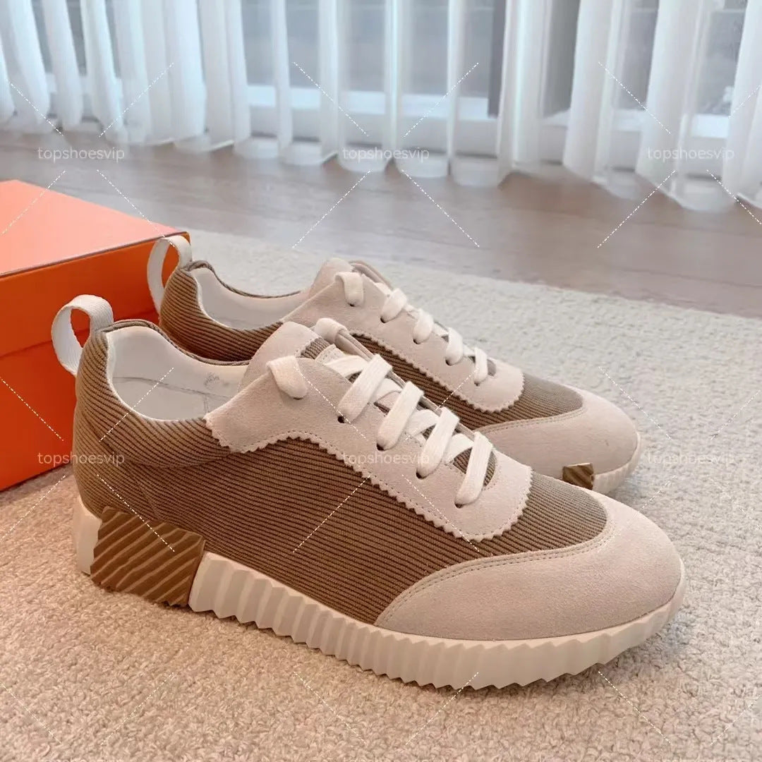 Women's Couples Fashion Genuine Running Surface Sneakers