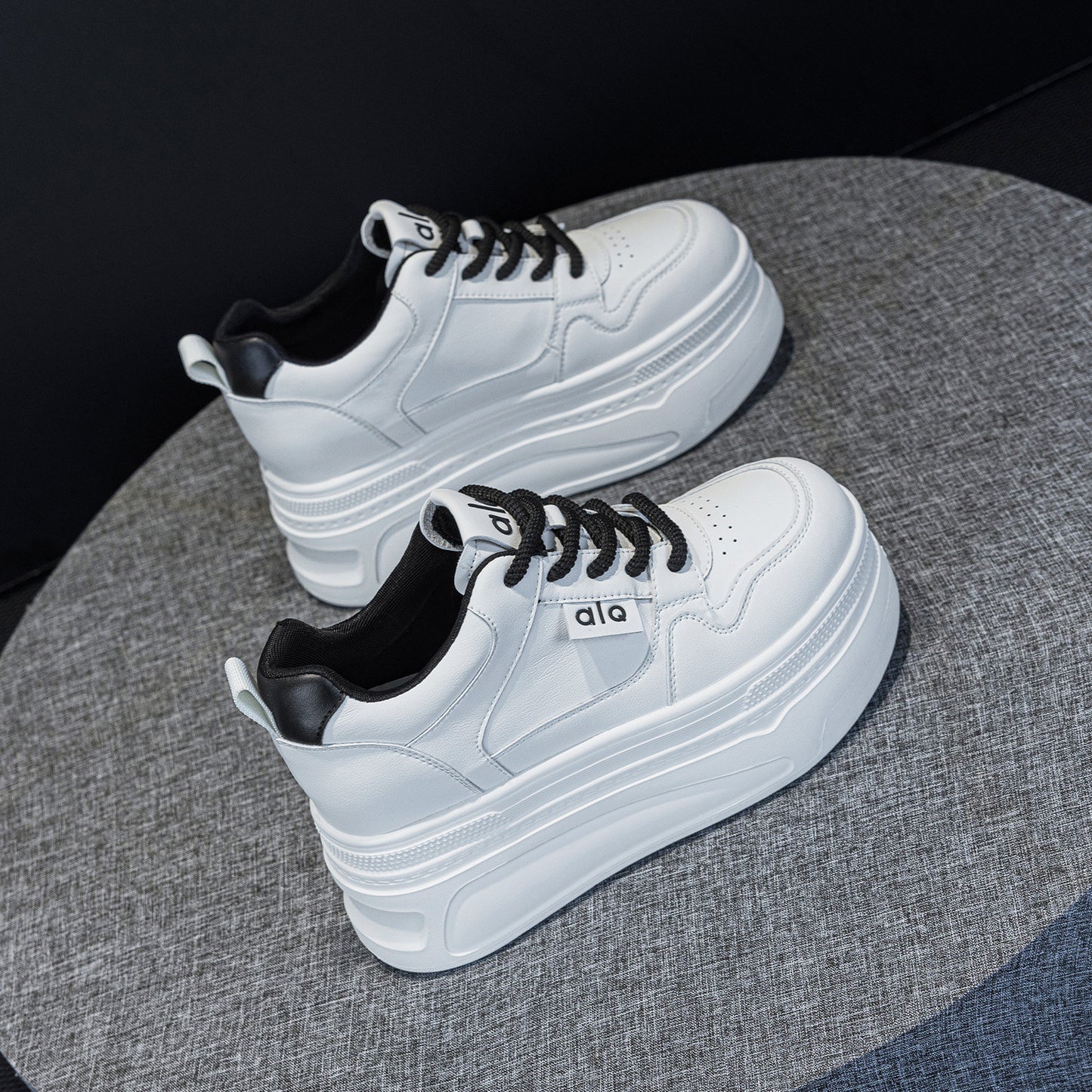 Women's White Sports Super Hot Board Dad Women's Casual Shoes