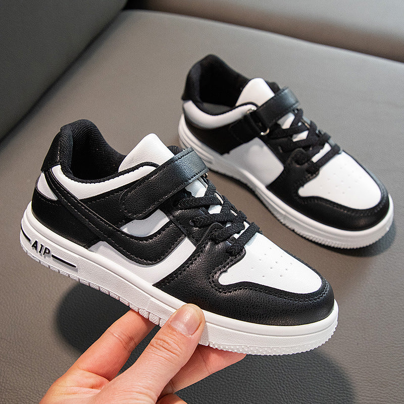 Children's White Performance Show Pumps Trendy Kid's Sneakers