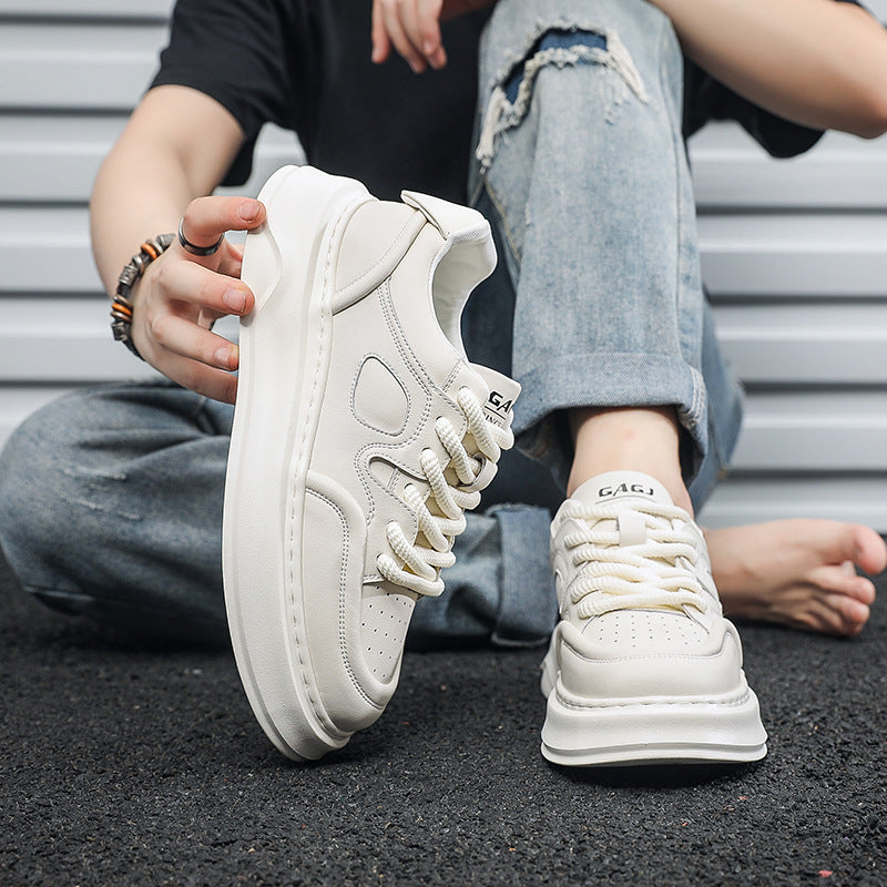 Men's Fashion Soft Bottom Surface Raise The Sneakers