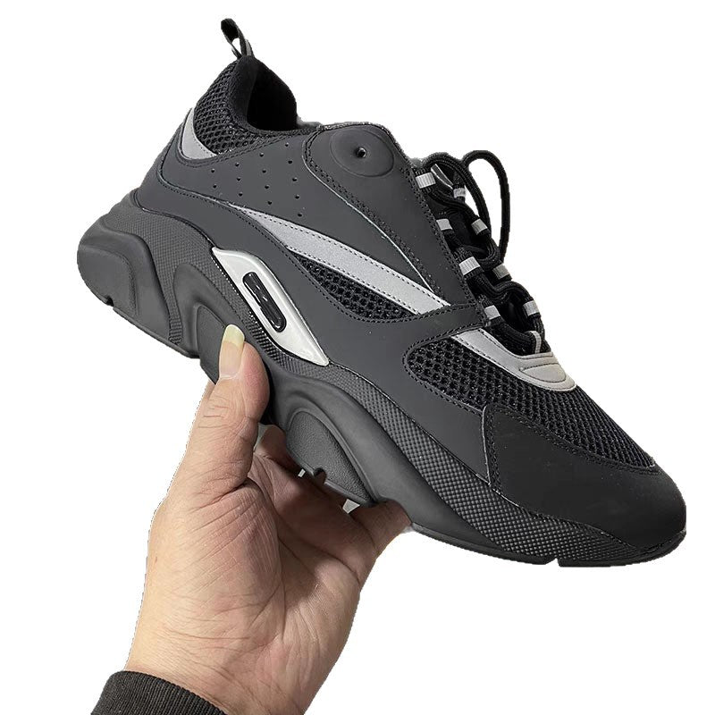 Running Couple Fashionable Comfortable Lightweight Male Female Large Size Dad Women's Sports Shoes