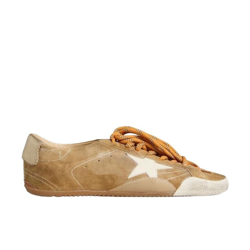 Women's & Men's Golden Goose Black Tail Distressed Trendy Men's Casual Shoes