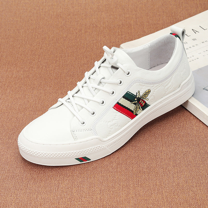 Men's Fashion Bee Electric Embroidery Board Online Closed Sneakers