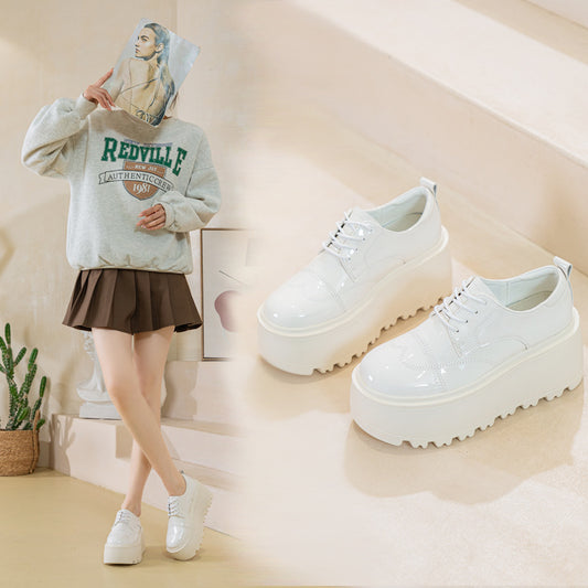 Women's Korean Style Platform Spring Thick Sole Increased Women's Casual Shoes