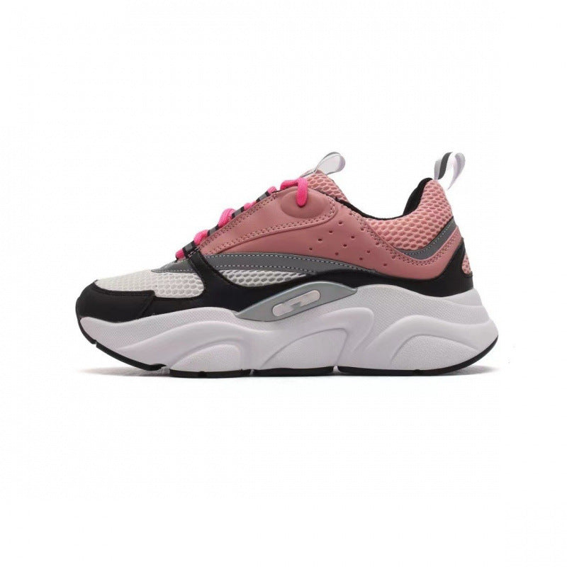 Women's & Men's Home Leisure Platform Fashion Retro Breathable Heightened Men's Sports Shoes