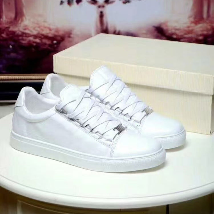 Men's Trendy Red Fashion Sports Black Authentic White Men's Board Shoes