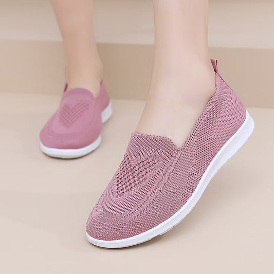 Women's & Men's Four Tendon Sole Mom Old Cloth Sneakers