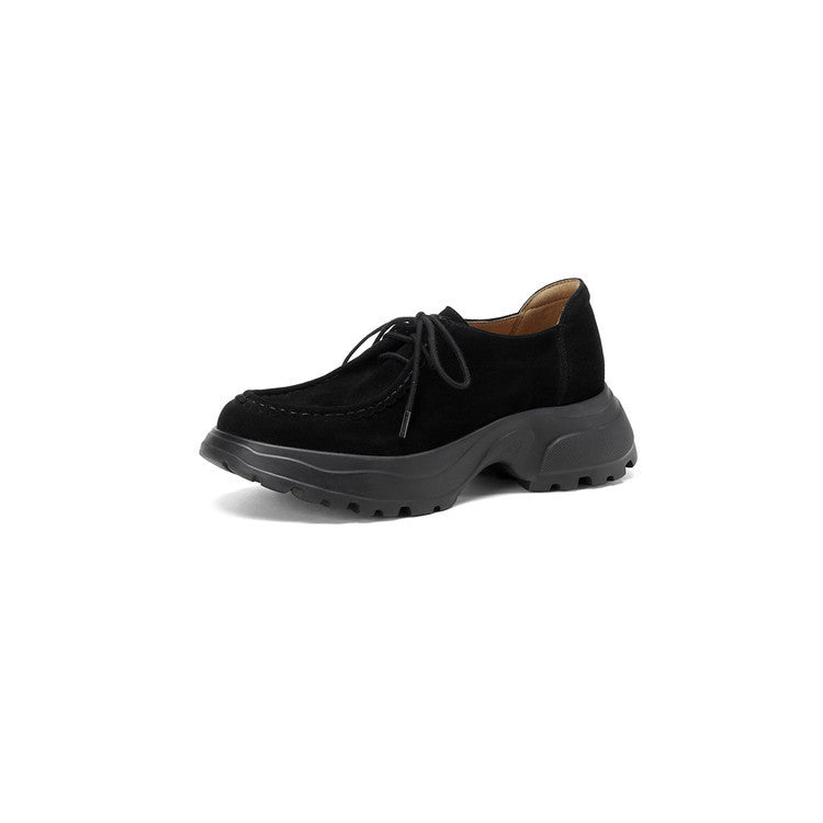 Women's Genuine Sports Platform Deep Mouth Pumps Women's Fashion Shoes
