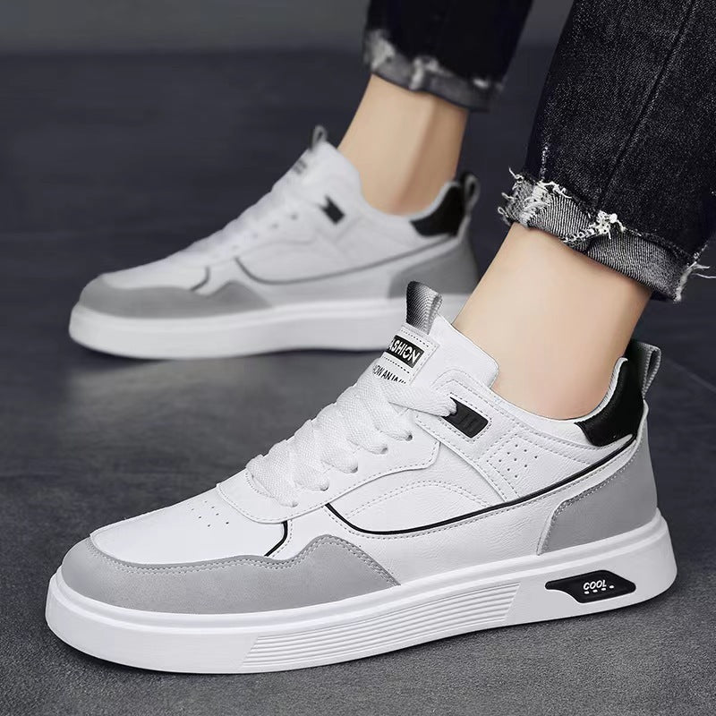 Men's White Summer Youth Less Fashion Sports Sneakers