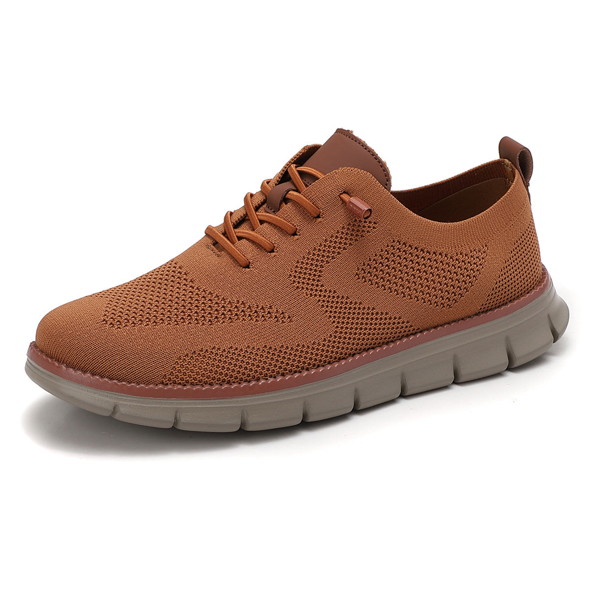 Men's Lightweight Lace Up Breathable Plus Size Casual Shoes