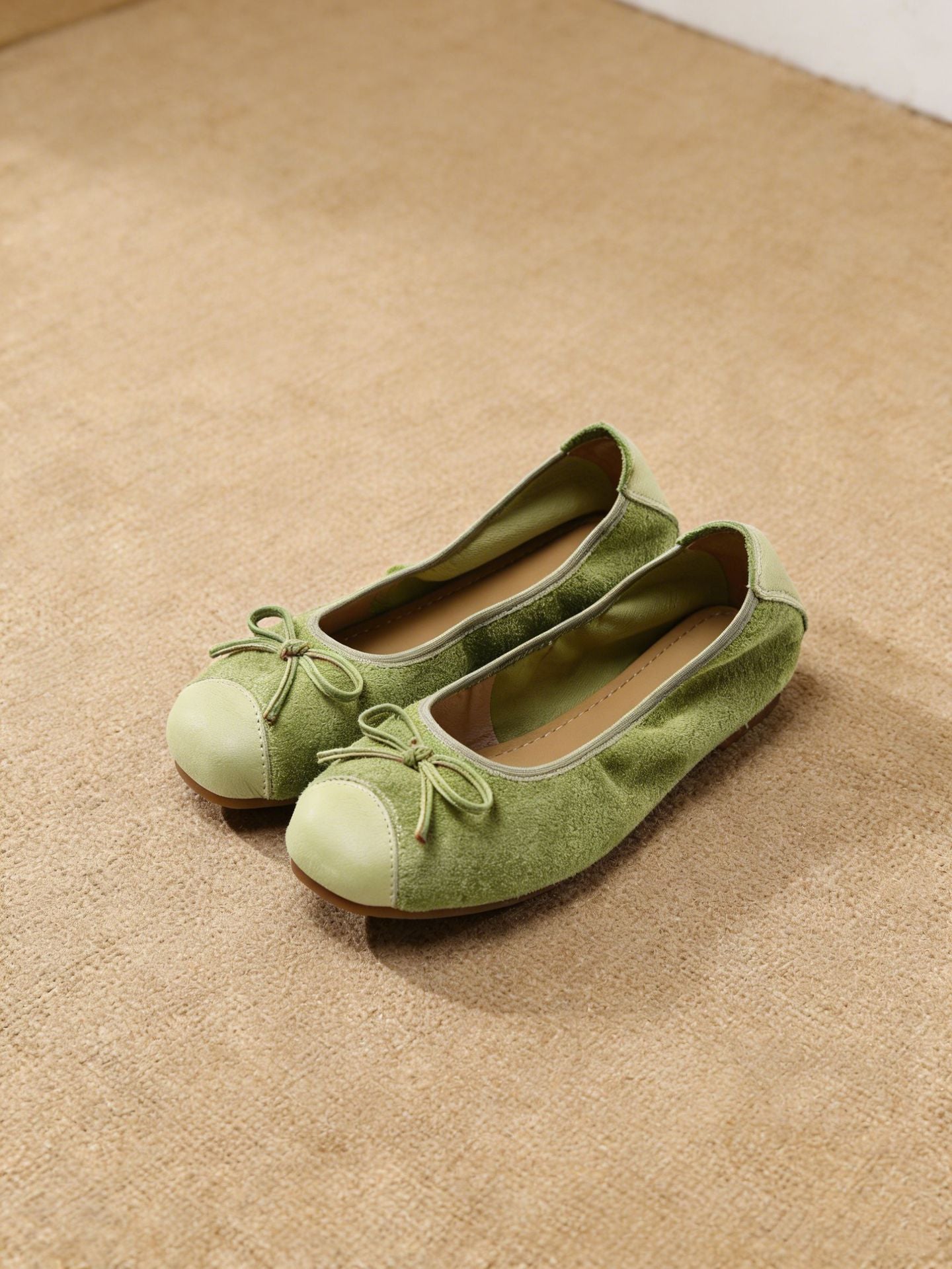 Women's Slip-on Genuine Shallow Mouth Pumps Soft Women's Casual Shoes