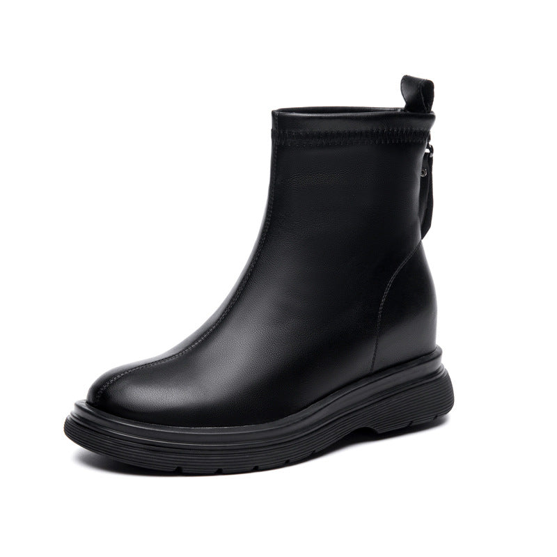 Women's Martin Ankle Super Popular Small Thick Boots