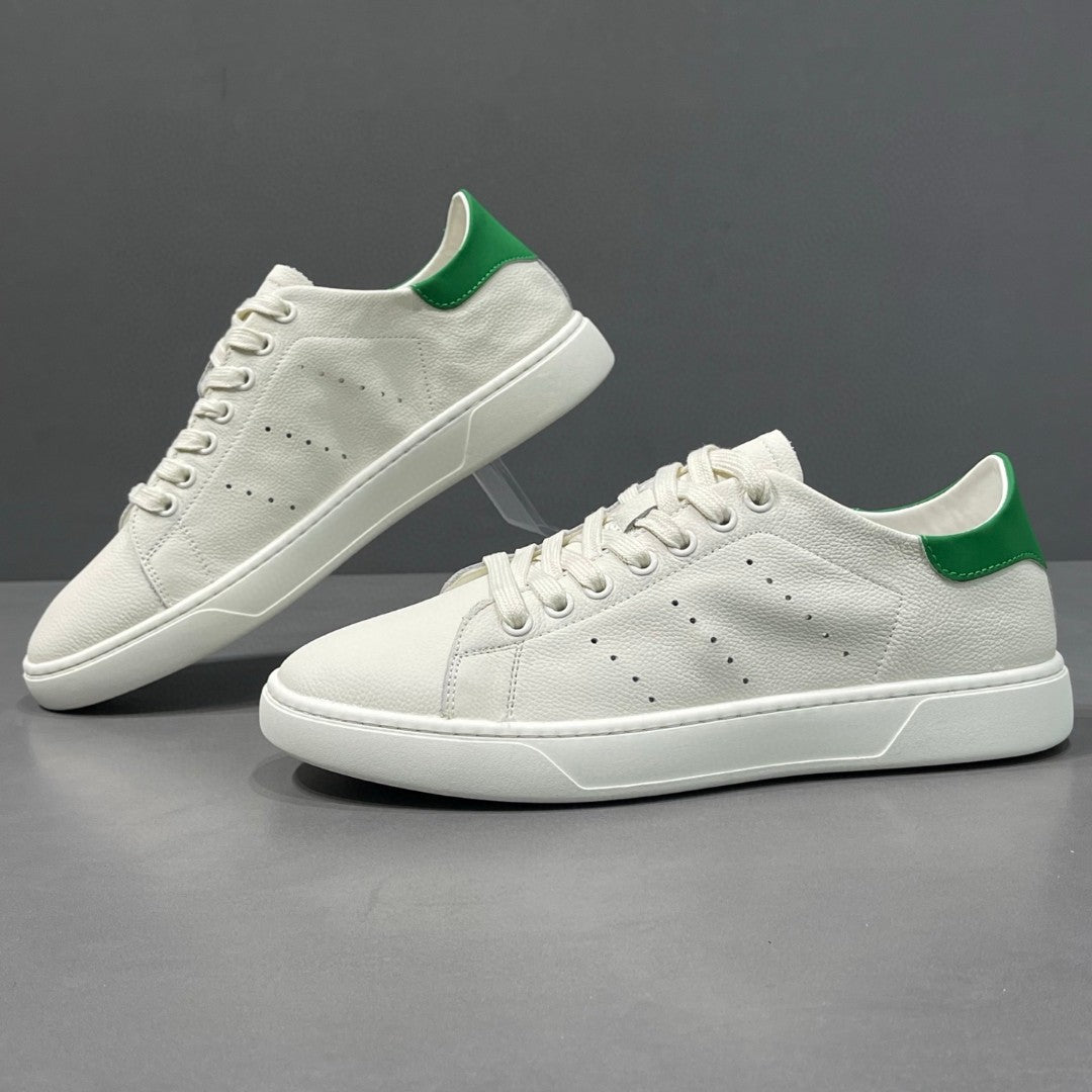 Unique Men's White Fashionable Simple Trendy Men's Shoes