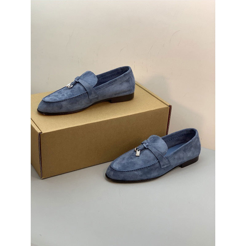 Women's Early Spring Original Single Genuine Retro Slip-on Loafers