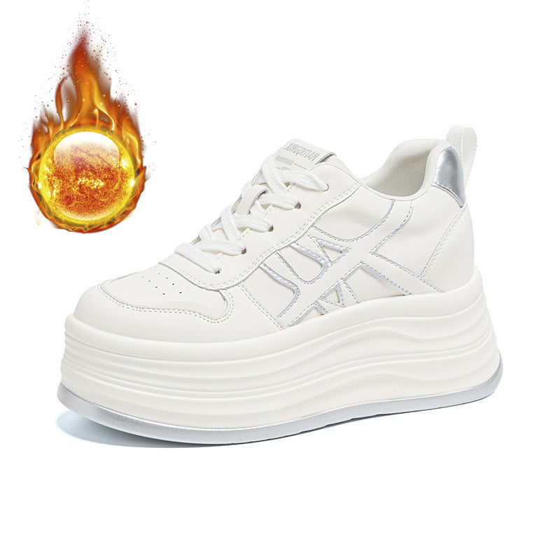 Women's Autumn Korean Style Height Increasing Insole Women's Casual Shoes