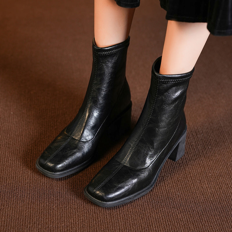 Comfortable Pretty Durable Elegant Charming Winter Women's Leather Boots