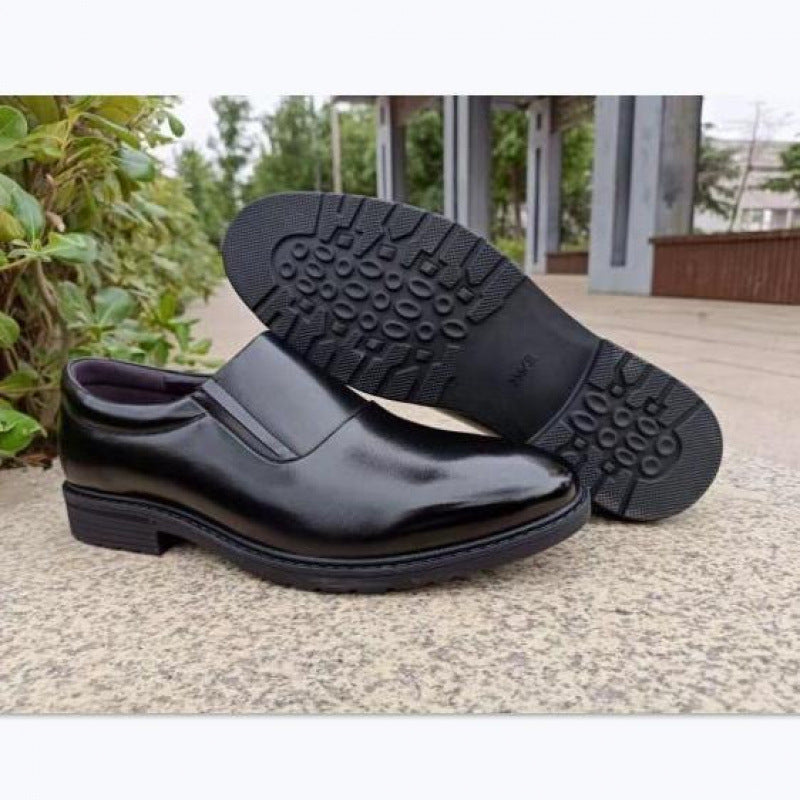 Men's Dress Black First Layer Cowhide Men's Business Leather Shoes