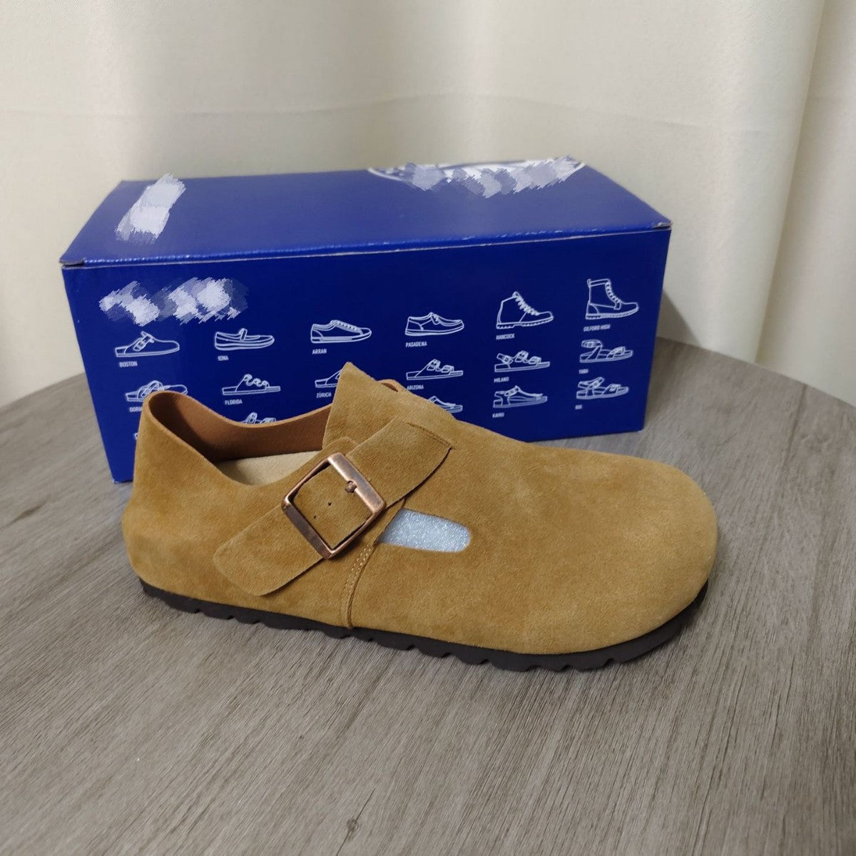 Solid Color Genuine Mulberry Slope Comfortable Slip-on Women's Casual Shoes