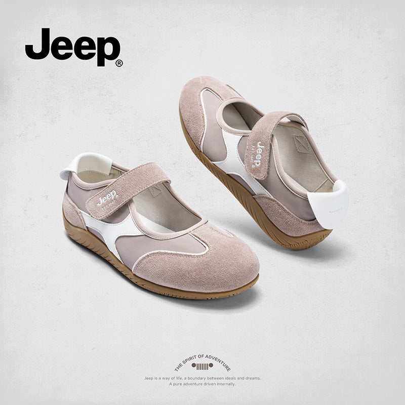 Women's Soft Bottom Comfortable Flat Sports Mary Jane Ballet Style Leisure Women's Fashion Shoes