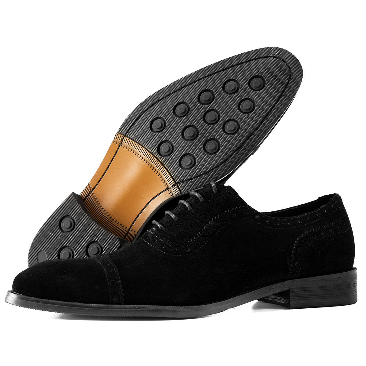 Versatile Men's Beautiful Brogue Oxford British Men's Shoes