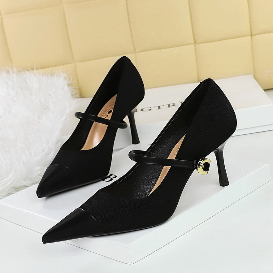 Women's Korean Style Fashion Banquet High Stiletto Women's Shoes