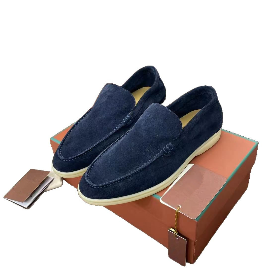 Women's & Men's Genuine Old Money Style High-grade Soft Bottom Large Women's Fashion Shoes
