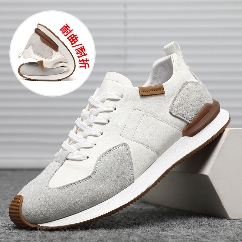 Men's Breathable Versatile Cortez Fashion British White Sneakers