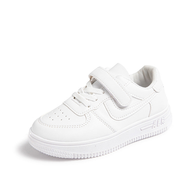 Children's White Performance Show Pumps Trendy Kid's Sneakers