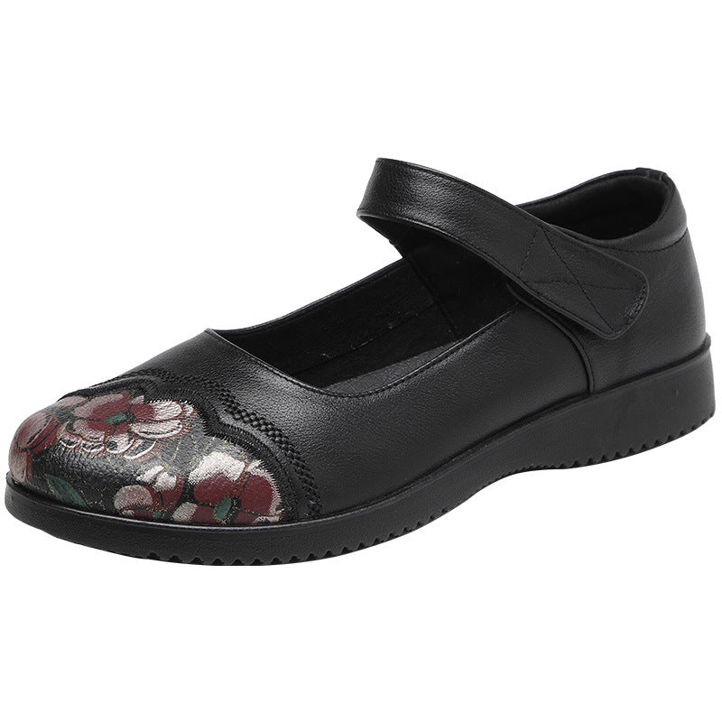 Women's & Men's Style Mom Spring Velcro Elderly Pumps Men's Shoes