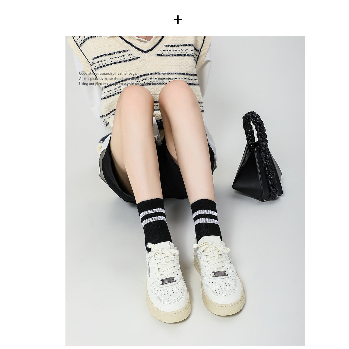 Women's White Minority Sports Leisure Genuine Retro Women's Board Shoes