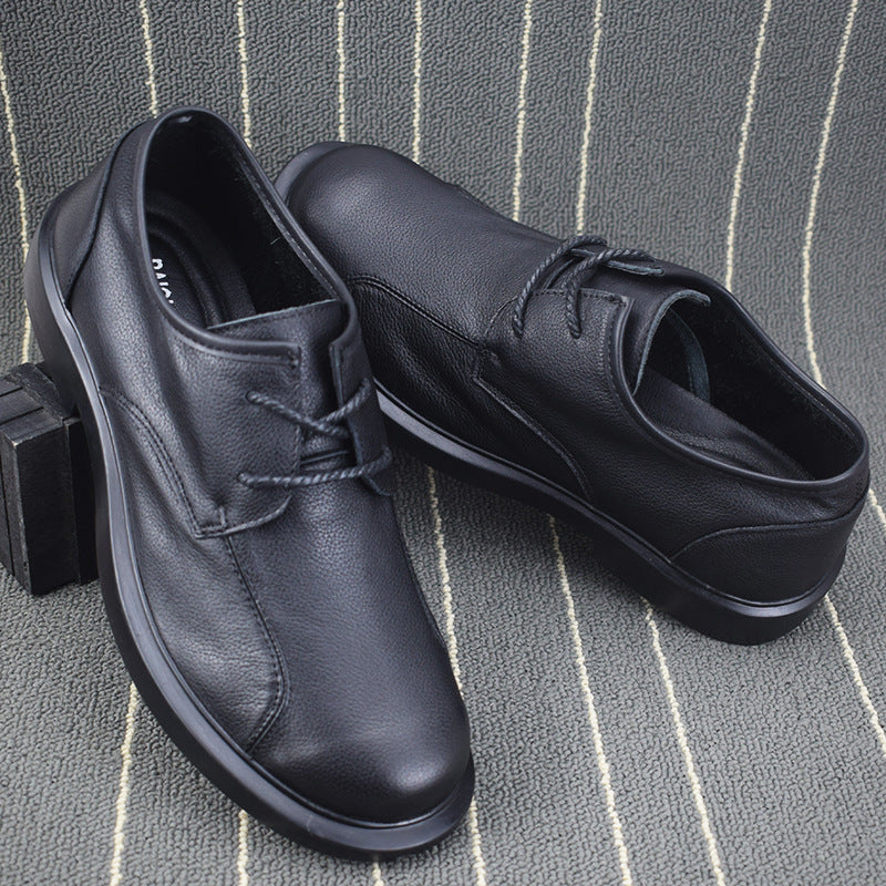 Men's Summer Versatile Soft Genuine Business Leisure Trend Top Men's Shoes