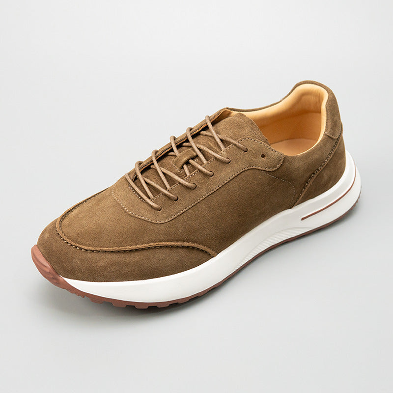 Men's Veet Lightweight Business Sports Versatile Fashionable Design Men's Casual Leather Shoes
