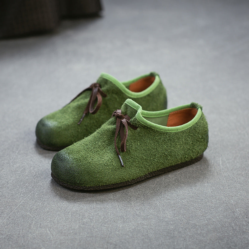Women's Style Mori First Layer Cowhide Lightweight Women's Casual Shoes