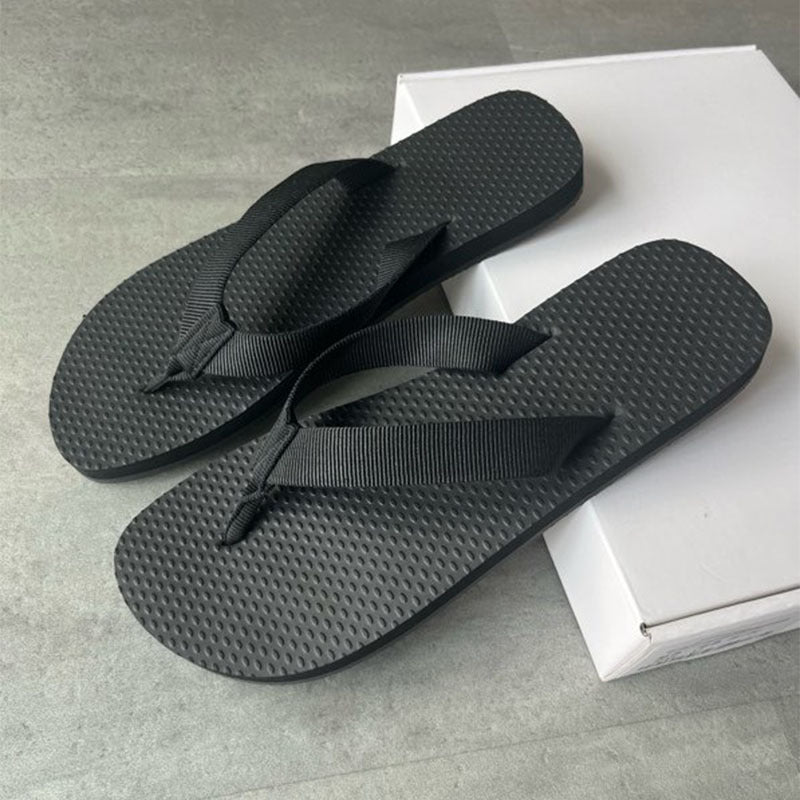 Women's Niche Summer Grosgrain Flip-flops Outdoor Leisure Thick-soles Slippers