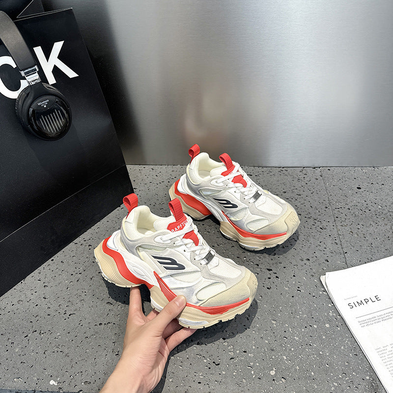 Women's Paris Model Style Platform Height Increasing Women's Sports Shoes