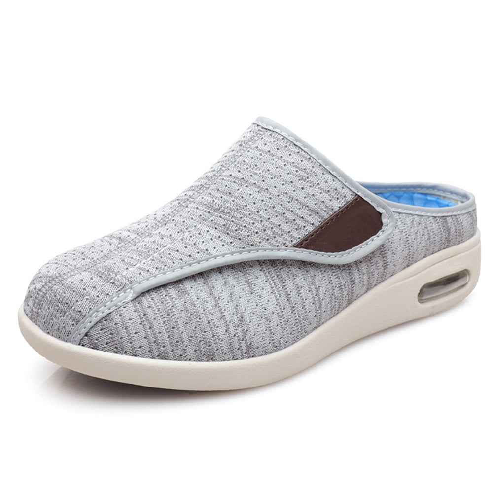 Large Size For The Old Semi Velcro Mom Dad Opening Sandals