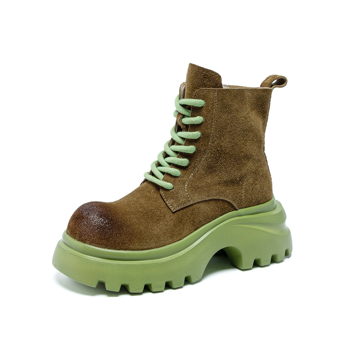 First Layer Cowhide Martin Female Thick Bottom Super Women's Leather Boots
