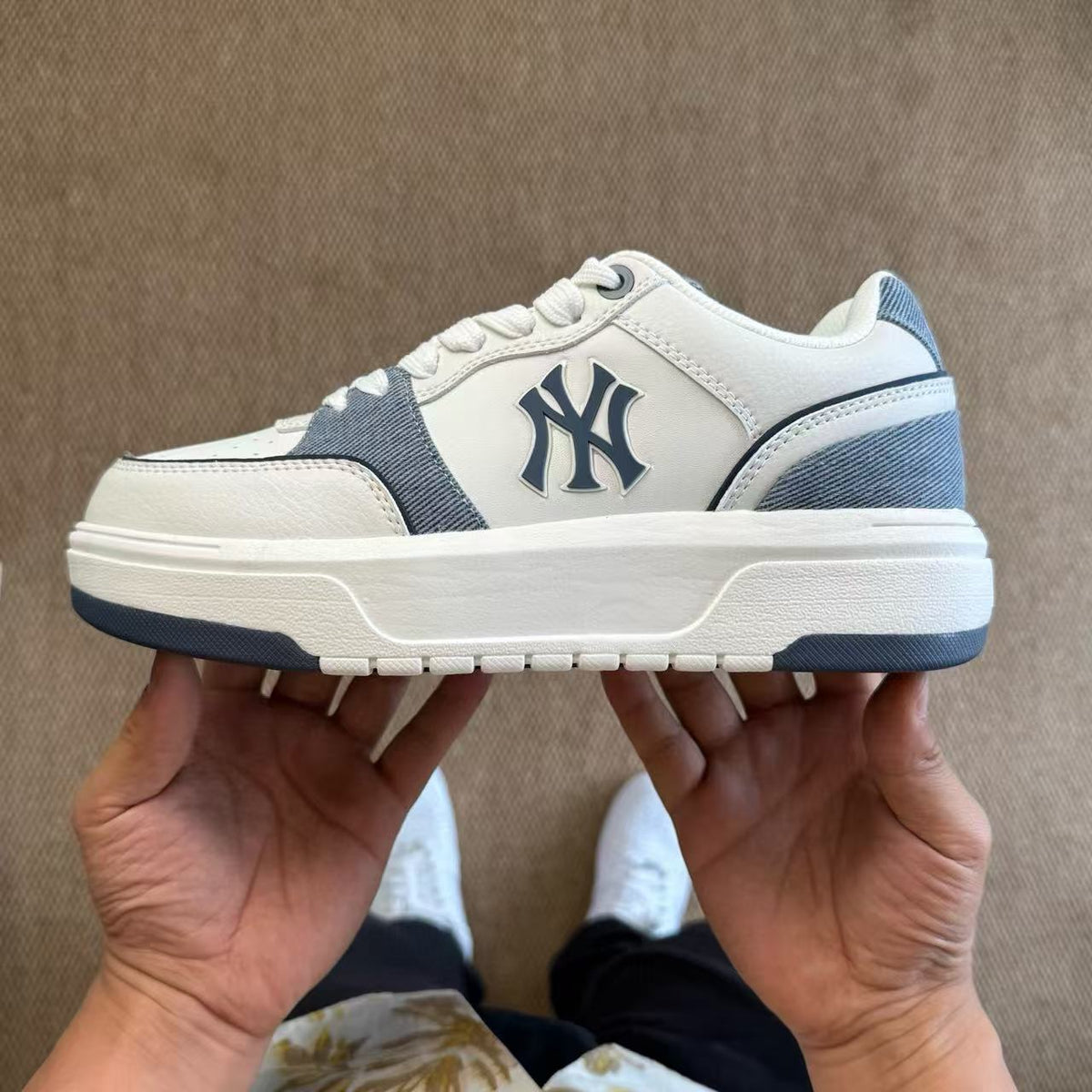 Women's Original Schoolmate Dad Height Increasing Platform White Couple Women's Casual Shoes
